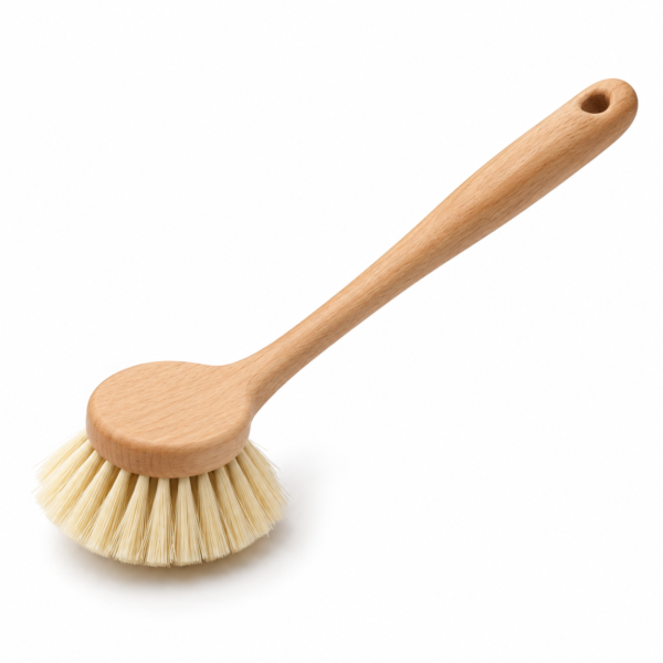 Wooden Handle Dish Brush